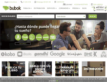Tablet Screenshot of bubok.es