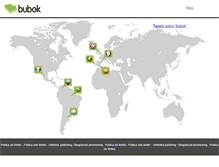 Tablet Screenshot of bubok.net